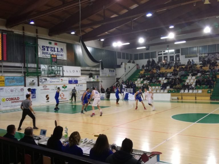 Basket Serie B, Olimpia Matera sconfitta a Porto Sant’Elpidio