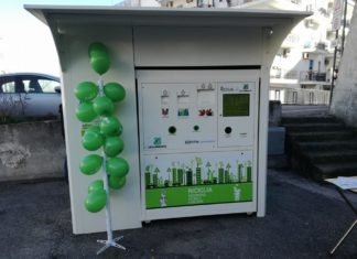 Pisticci, attivo l’eco compattatore Riciclia Point