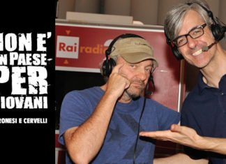 Giovanni Veronesi e Max Cervelli sul Truck di RAI Radio 2 a Sanremo