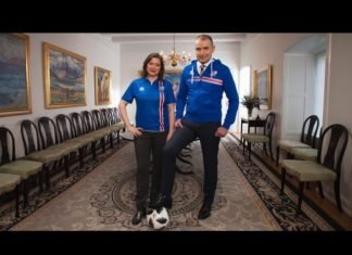 L’Islanda celebra la sua prima partecipazione alla Coppa del Mondo di Calcio