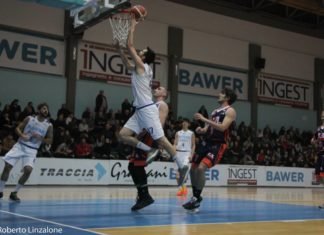 Olimpia Matera a Valmontone nell’anticipo di sabato sera