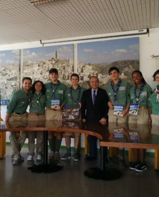 Gli scout di Matera in partenza per il World Scout Jamboree